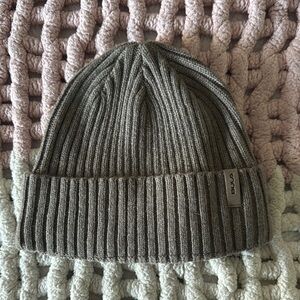 Men's Gray Knit Beanie